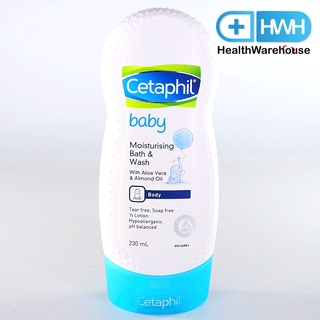 Cetaphil Baby Moisturising Bath and Wash 230 mL เซตาฟิล เบบี้ Cetaphil Baby Moisturising Bath &amp; Wash 230 mL