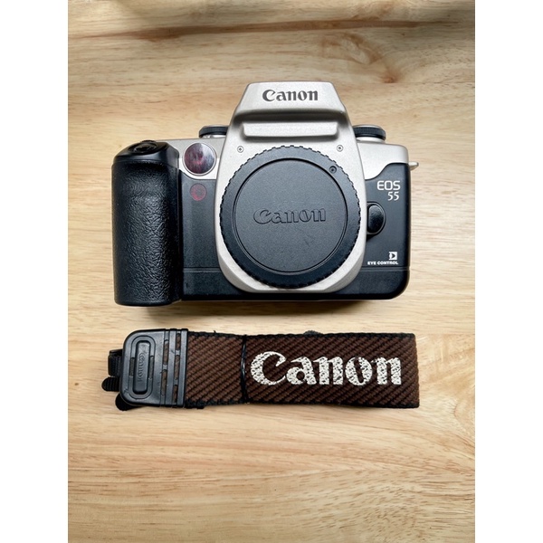ขายกล้องฟิล์ม 🔥SLR Canon EOS 55 Silver Body ✨สภาพดี  ✨