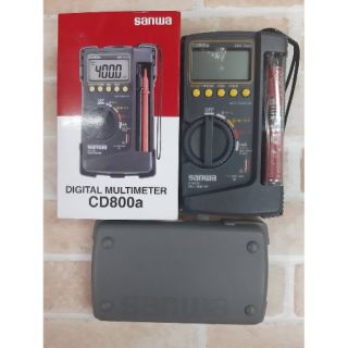 SANWA ดิจิตอลมัลติมิเตอร์ (Digital Multimeters) รุ่น CD800a ของแท้ญี่ปุ่น