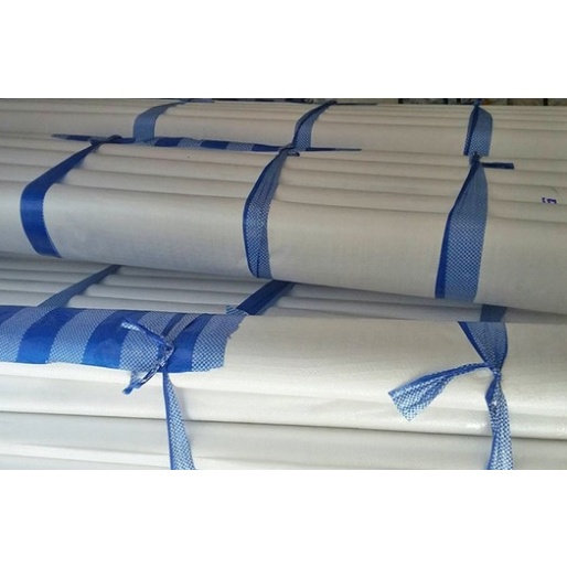 ผ้าฟาง เคลือบ 1 ด้าน สีขาว ขนาด 1.8 เมตร ยาว 100 หลา ผ้าฟางบลูชีท กันแดด​ คลุมรถ กันฝน ปูพื้น ทาสี - รูปที่ 2