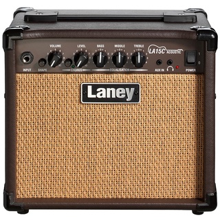 Laney รุ่น LA15C แอมป์กีต้าร์โปร่ง 🚩ประกันศูนย์ 1 ปี / แอมป์อคูสติก 15 วัตต์ ลำโพงสเตอริโอ มีเอฟเฟค Chorus ในตัว