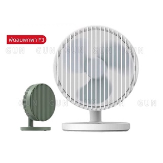 [แพ็คส่ง1วัน]Eloop F3 พัดลมพกพา ใช้ได้นาน 20 ชม. ชาร์จแบตได้ USB Rechargeable Portable FAN แรง 3 ระดับ ของแท้ 100%