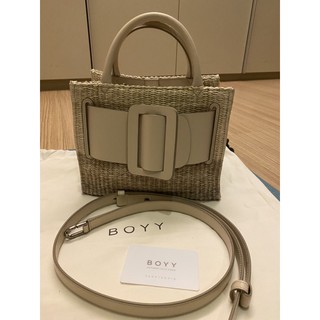 ‼️ราคาตาแตก‼️ Used like new Boyy Bobby 23 Gradient Raffia