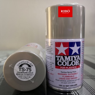 สีสเปรย์ทามิย่า Tamiya TS-75 CHAMPAGNE GOLD 100ML สีทองแชมเปญ