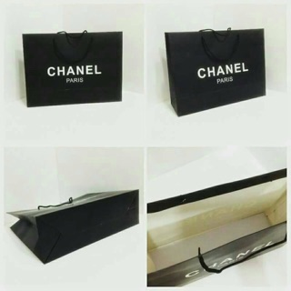 ถุงกระดาษ Chanel ✨ สีดำ | 1 ใบ : ออเดอร์