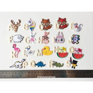 Animal iron-on patch ตัวรีดติดเสื้อรูปสัตว์ขนาดเล็ก