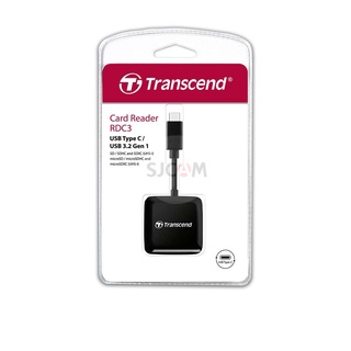 Transcend Card reader  Type C :รับประกัน 2 ปี-มีใบกำกับภาษี -TS-RDC3