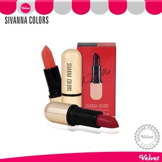 [📦 ส่งด่วน - ราคาถูก ] Sivanna colors ลิปสติก Matte stay lipstick kiss me HF688 (velvetcosme)