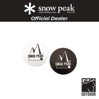 Snow Peak Metal Sticker Mountain Logo สติ๊กเกอร์