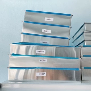 ถาดอบขนม พิมพ์อลูมิเนียม สี่เหลี่ยมจตุรัส สำหรับอบบราวนี่