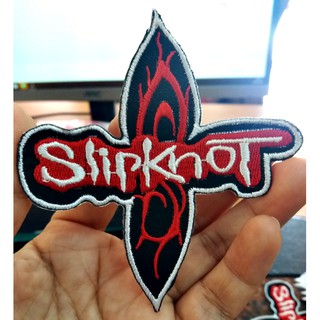 ตัวรีดติดเสื้อ * Slipknot * ขนาด 9.5 X 9 เซนติเมตร