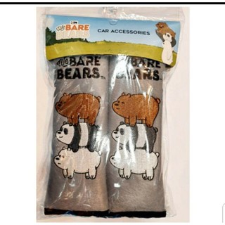 หุ้มเบลท์ ลายWe Bare Bears ลิขสิทธิ์แท้ ราคา1คู่