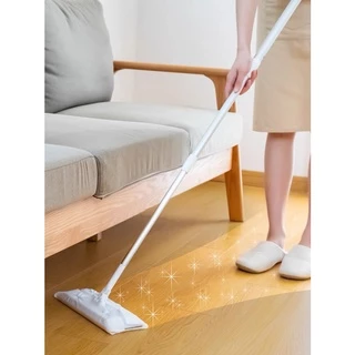ส่งทุกวัน จ-ส 😊ไม้ถูพื้น ชุดไม้ม็อบ ดันฝุ่น Easy Sweeper Plus Mop ไม้ถู 40031 olbighome