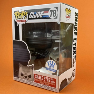 Funko POP Snake Eyes with Timber 78 : GI JOE