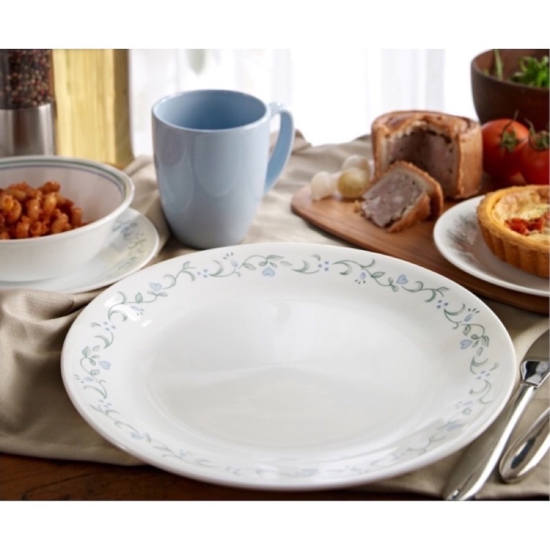 Corelle USA - Country Cottage - Combo 2 จานตื ้ น 26ซม