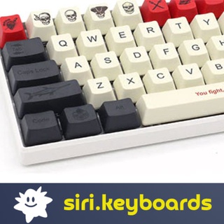 [พร้อมส่ง] EAGIACME Pirate Theme Keycaps ปุ่มคีย์บอร์ด 108 ปุ่ม ธีมโจรสลัด (ANSI/PBT/OEM/Dye-Sub)