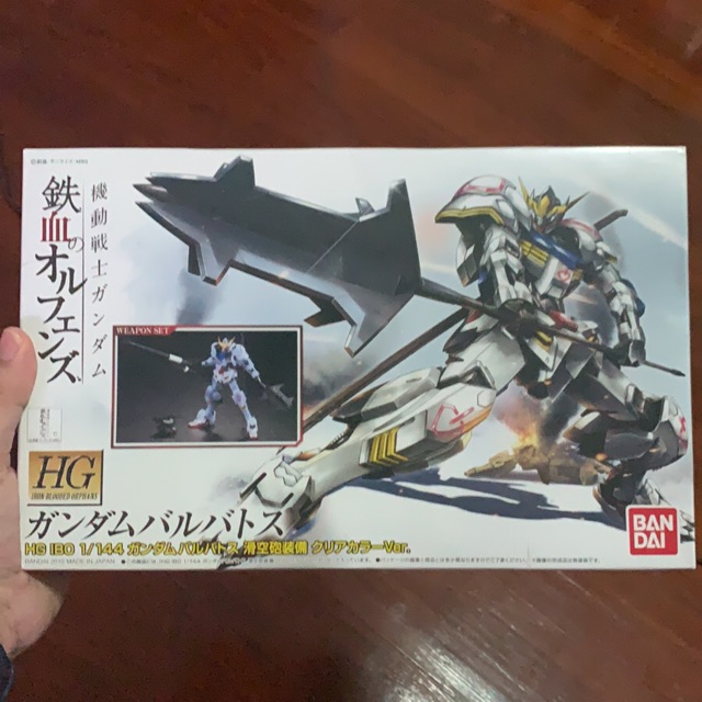 HG Gundam Barbatos clear color ver.
