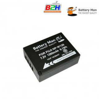 Battery Man For Fuji W126 รับประกัน 1 ปี