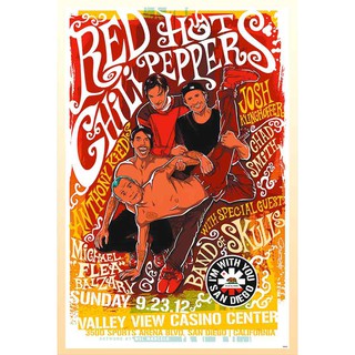 โปสเตอร์วงดนตรี Red Hot Chili Peppers