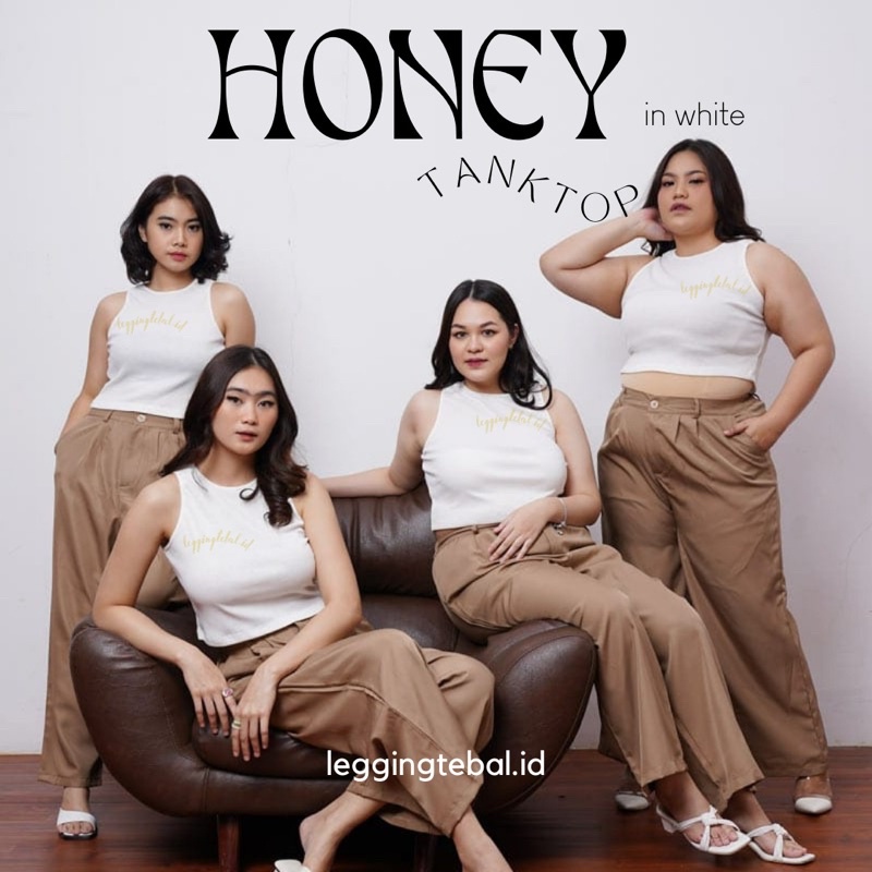 [Leggingthick.id] - HONEY TANKTOP / RIB KNIT TANKTOP / BASIC TANKTOP / BASIC RIB TANKTOP