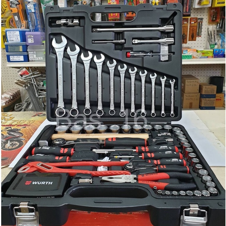 WURTH ชุดเครื่องมือช่างกระเป๋าหิ้ว 93 ชิ้น WURTH