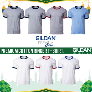 Gildan Raya เสื้อยืดผ้าฝ้าย พรีเมี่ยม 76600 180gsm สําหรับผู้ใหญ่ ทุกเพศ 76600