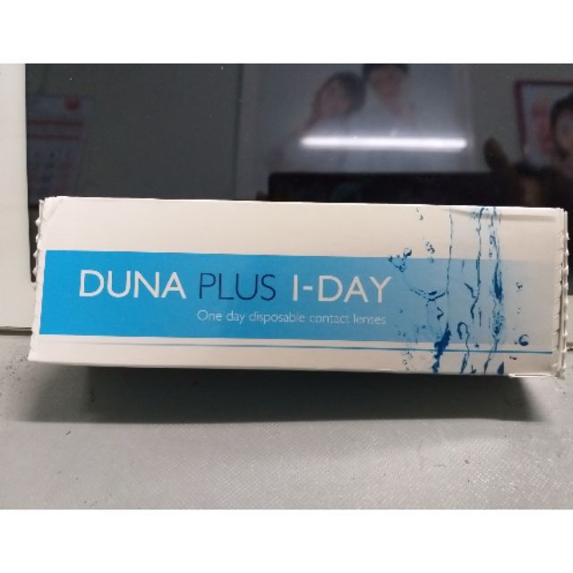 แบ่งขาย คอนแทคเลนส์ใส รายวัน DUNA Plus 1-Day