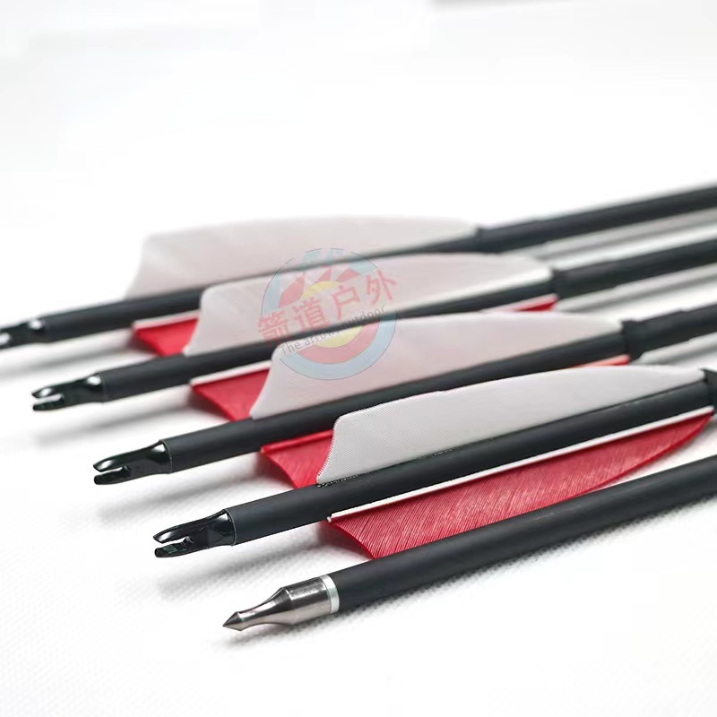 Musen  Mixed carbon ลูกศรคาร์บอนธรรมชาติ SP500 12 ชิ้น