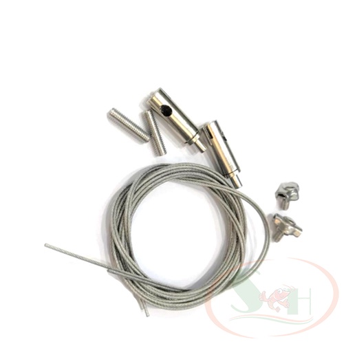 ชุดสายระงับแสง Chihiros WRGB 2 Slim, Pro, A2, A2 Max, ชุดสกรูสายเคเบิลแบบหนีบไฟตู้ปลา