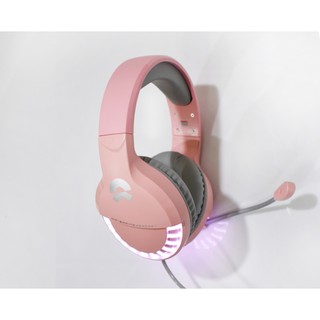 ์OKER NEW OKER Headset M18 สีชมพู สวยงาม