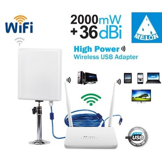 USB Wifi Adapter N4000+Router รับ Wifi แล้วกระจาย Wifi ผ่าน Router รองรับ การใช้งาน ได้พร้อมกัน 32 อุปกรณ์