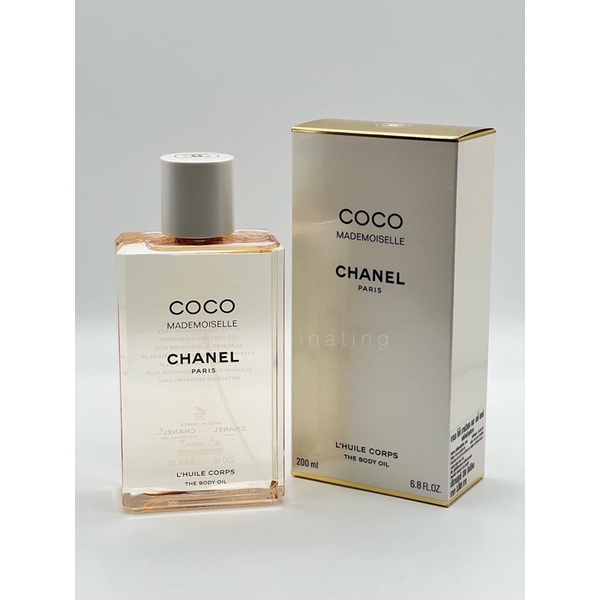 Chanel Coco Mademoiselle Body Oil 200 ml สินค้าเคาน์เตอร์ไทย