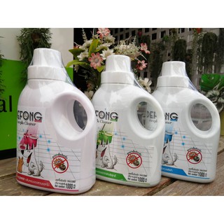 DEFONG Cleaner น้ำยาทำความสะอาดพื้น ฆ่าเชื้อ ดับกลิ่น สำหรับสุนัขและแมว ขนาด 1000 ml. 🎉🎉พร้อมส่ง🎉🎉