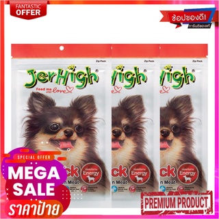 เจอร์ไฮ สติ๊ก ขนมสุนัข รสไก่ 70 กรัม x 3 ซองJerhigh Stick 70 g x 3