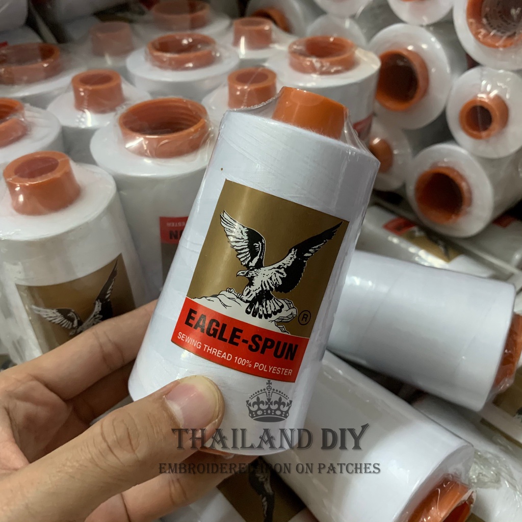 ราคา พิเศษ จำนวนจำกัด 40/2 สีขาว 4,000 เมตร WOP ด้ายเย็บผ้าสีขาว ด้ายขาว ด้าย ด้ายเย็บผ้า ขาว ด้ายสปันสีขาว ขาว