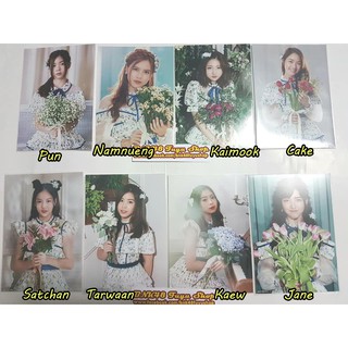 รูป Kimi Wa Melody (BNK48) รูปสุ่ม CD Single 4 (รูปปก) Satchan Tarwaan Namnueng Kaimook Jane Kaew Cake Pun