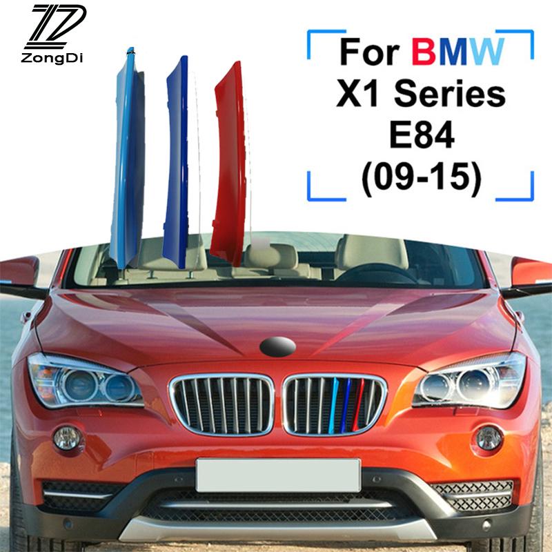 กระจังหน้ารถยนต์ m - กระจังหน้าทรงสปอร์ต 3 ชิ้นสำหรับรับ BMW X1 E84 F48 F49