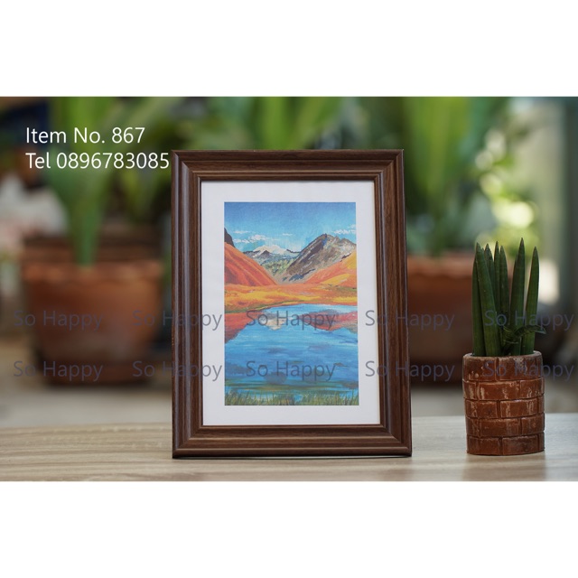 กรอบรูป ใส่รูปภาพขนาด  8x10", A4(21x29.70 cm), 8x12", 10x12" พร้อมกระจกใสด้านหน้า
