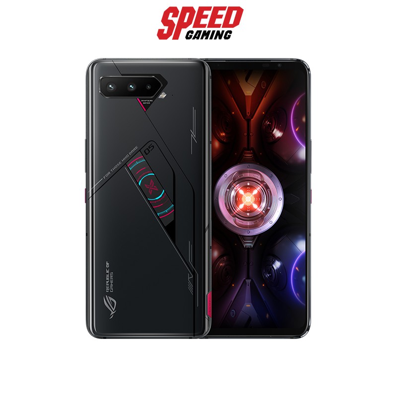 ASUS SMARTPHONE (สมาร์ทโฟน) ROGPHONE5 ZS676KS-1A042WW SNAPDRAGON 888 / ROM 512GB (Phantom Black) By 