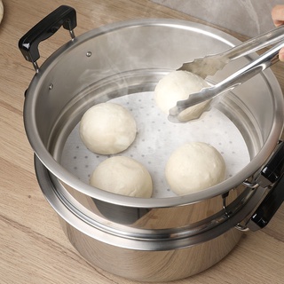 พร้อมส่งจ้า✅
™❍♘ห้องครัว Xiaolongbao Steamer กระดาษนึ่ง buns นึ่ง bun pad กระดาษทิ้ง non - stick กระดาษน้ำมันอบกระดาษ st