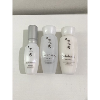 sulwhasoo snowise brightening set 3 ชิ้น ขนาดทดลอง