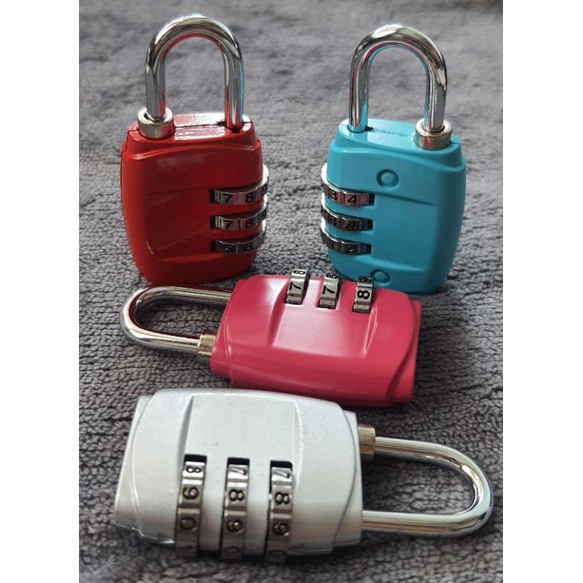 H150-818 กุญแจรหัส กุญแจล็อคกระเป๋าเดินทาง Travel Lock (สินค้าพร้อมส่งจากกรุงเทพ) np