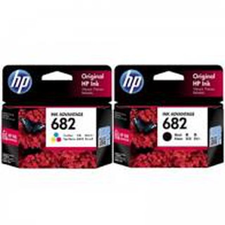 HP 682 BK + 682 COL For For : HP DeskJet Plus Ink Advantage 6000 series HP DeskJet Plus Ink Advantage 6400 series HP Des