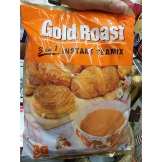 ชาร้อน ชานม Gold Roast Instant Tea Mix 3in1  หอมอร่อย (ขนาด 30 ซองเล็ก)