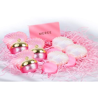 ครีมไข่มุกเมรี 3กระปุก(Meree pearl cream)+ สบู่ไข่มุก 3กัอน (Meree Soap)