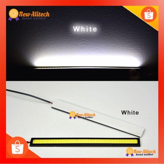 1 ชิ้น 17 ซม. ไฟ LED DRL white ไฟตัดหมอกกันน้ำ DC 12V New Alitech