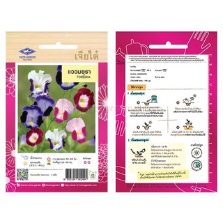 เมล็ด แววมยุรา (TORENIA) เจียไต๋ ตราเครื่องบิน บรรจุ 4 เมล็
