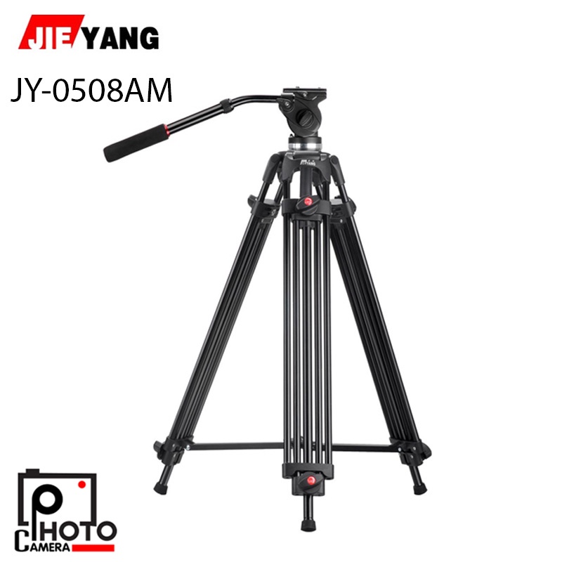 JIEYANG JY0508AM ​​ Max Load 5KG Camera Tripod For Video Stand DSLR ขาตั้งกล้อง