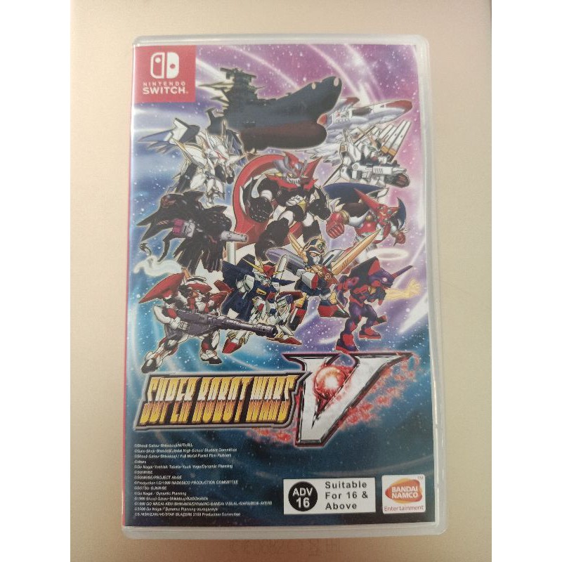 **มีโค้ดไอเท็ม** Super robot wars v nintendo switch