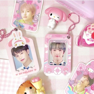 🍳 Kwangya ถูกสุด! พร้อมส่ง } Sanrio ID holder พวงกุญแจ ของแท้จากเกาหลี